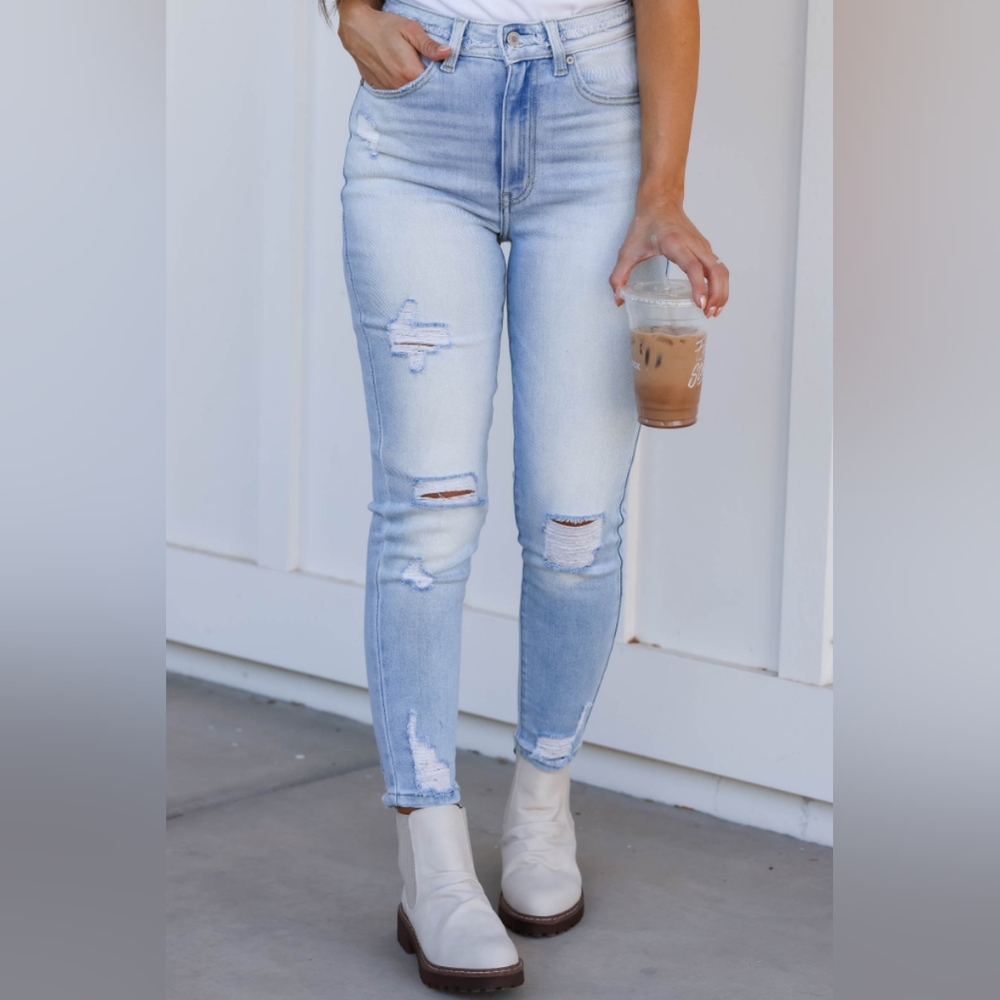 KanCan High-rise Ankle Skinny Jeans Size 0